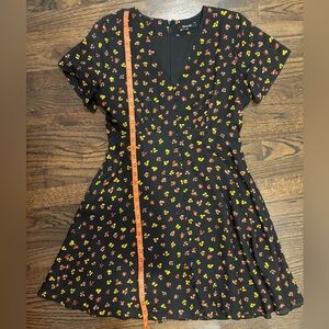 Madewell Silk Button Front Swing Dress 👗